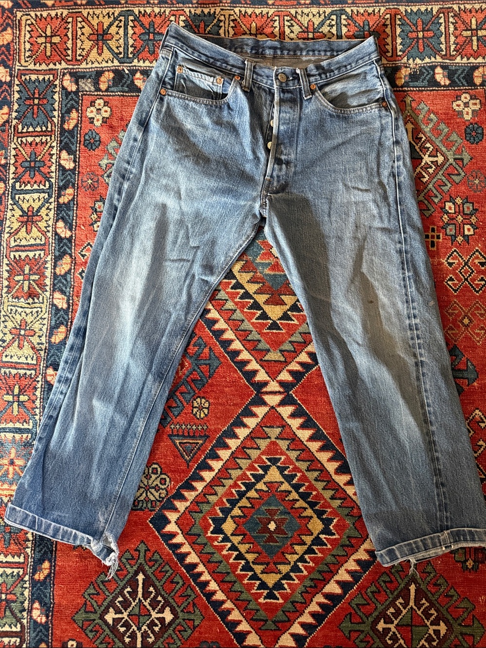 Vintage 1970’s REDLINE Levi’s 501 Jeans 66 Single Stitch